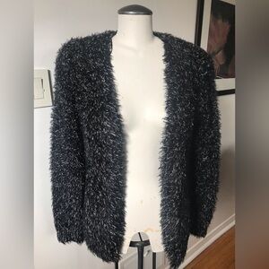 New - Anna Bella Fuzzy Cardigan/ Sweater- Size M